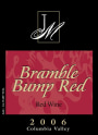 JM Cellars Bramble Bump Red 2006  Front Label