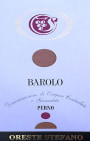 Oreste Stefano Barolo Perno 2012  Front Label
