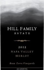 Hill Family Estate Napa Valley Merlot 2012  Front Label
