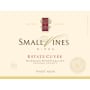 Small Vines Estate Cuvee Pinot Noir 2015  Front Label