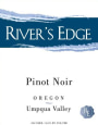 River's Edge Pinot Noir 2013  Front Label