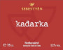 Sebestyen Pince Kadarka 2018  Front Label