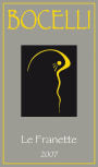 Bocelli Le Franette Bianco 2007  Front Label