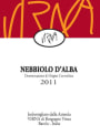 Virna Borgogno Nebbiolo d'Alba 2011  Front Label