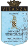 Vitanza Brunello di Montalcino 2015  Front Label