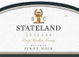 Stateland Cellars Reserve Pinot Noir 2017  Front Label