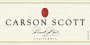 Carson Scott Pinot Noir 2017  Front Label