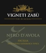 Farnese Vigneti Zabu Nero d'Avola 2012  Front Label