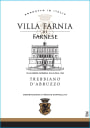 Farnese Villa Farnia di Farnese 2010  Front Label