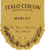 Italo Cescon History and Wine Ltd. Storia e Vini Il Tralcetto Merlot 2014 Front Label