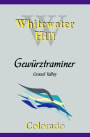 Whitewater Hill Gewurztraminer 2015 Front Label