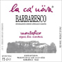 La Ca' Nova Montefico Barbaresco Vigna Bric Mentina 2019  Front Label