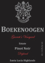 Boekenoogen Garrett's Vineyard Dryland Pinot Noir 2016  Front Label