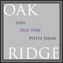 Ridge Old Vine Petite Sirah 2015  Front Label