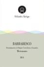 Orlando Abrigo Barbaresco Meruzzano 2014  Front Label