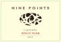 Nine Points Pinot Noir 2016  Front Label