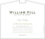 William Hill Unfiltered Chardonnay 2009  Front Label