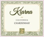 Kiarna Chardonnay 2015  Front Label