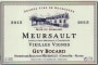 Guy Bocard Meursault Vieilles Vignes 2015  Front Label