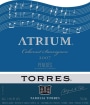 Familia Torres Atrium Cabernet Sauvignon 2007  Front Label