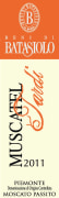 Beni di Batasiolo Piemonte Muscatel Tardi 2011  Front Label