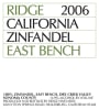 Ridge East Bench Zinfandel 2006  Front Label