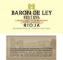 Baron de Ley Reserva 2012  Front Label
