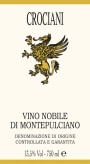 Azienda Agricola Crociani Vino Nobile di Montepulciano 2015  Front Label