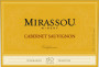 Mirassou California Cabernet Sauvignon 2015  Front Label