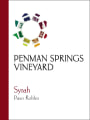 Penman Springs Vineyard Syrah 2011  Front Label