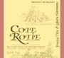 Bernard Burgaud Cote Rotie 2000  Front Label