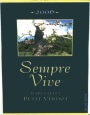 Sempre Vive Petit Verdot 2006  Front Label