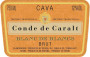 Conde de Caralt Blanc de Blancs Brut Front Label