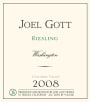 Joel Gott Riesling 2008 Front Label