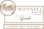 The Bunnell Family Cellar Clifton Hill Vineyard Syrah 2005 Front Label