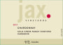 Jax Vineyards Cold Creek Ranch Vineyard Reserve Chardonnay 2011  Front Label