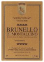 Conti Costanti Brunello di Montalcino (1.5 Liter Magnum) 2015  Front Label