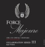 Force Majeure Ciel du Cheval Vineyard Collaboration Series III 2014 Front Label