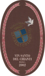 Donatella Cinelli Colombini Vin Santo del Chianti Blanc 2002 Front Label