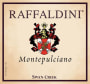 Raffaldini Vineyards & Winery, LLC. Montepulciano 2009 Front Label