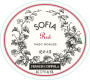 Francis Ford Coppola Sofia Red 2013  Front Label