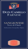 Farnese Don Camillo Sangiovese 2003 Front Label