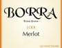 Stephen Borra Wines Merlot 2013 Front Label
