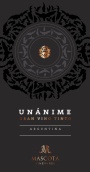 Mascota Vineyards Unanime Gran Tinto 2017  Front Label