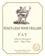 Stag's Leap Wine Cellars Fay Vineyard Cabernet Sauvignon (1.5 Liter Magnum) 2023 Front Label