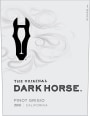 Dark Horse Pinot Grigio 2016 Front Label