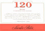 Santa Rita 120 Rose Cabernet Sauvignon 2012  Front Label