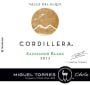 Miguel Torres Cordillera Sauvignon Blanc 2013 Front Label