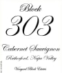 Adler Fels Block 303 Cabernet Sauvignon 2010  Front Label