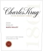 Charles Krug Napa Valley Merlot 2006  Front Label